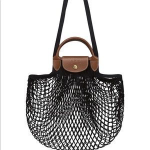Longchamp Le Pliage Filet Knit Bag